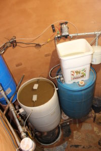 sand bed filter, sand bed water filter, off-grid living, prepper, self-sustaining, rain water collection,