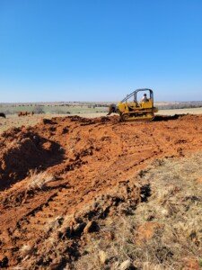 February 2024 Hubby on the dozer